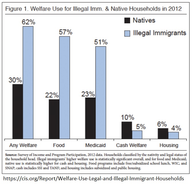 welfare for illegal immigrants